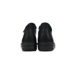 EM Sneakers Rick Owens Jumbo Laces Lido Black Leather Low Top Sneakers