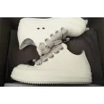 EM Sneakers Rick Owens Porterville Jumbo Laced Low Milk