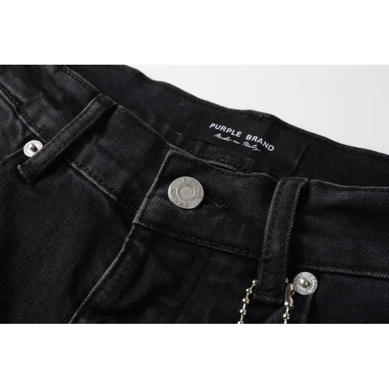 EM Sneakers Purple Brand Denim Shorts 5001