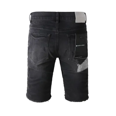 EM Sneakers Purple Brand Denim Shorts 5001 02