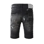 EM Sneakers Purple Brand Denim Shorts 5002