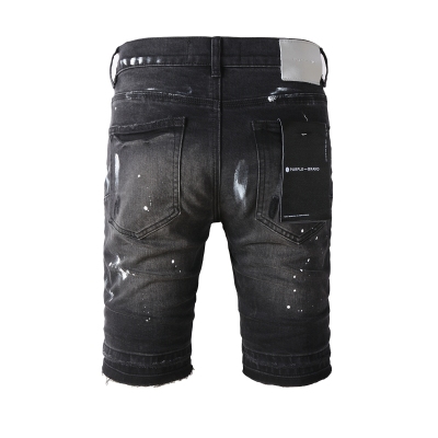 EM Sneakers Purple Brand Denim Shorts 5002 02