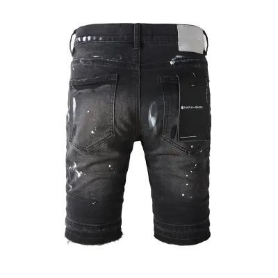 EM Sneakers Purple Brand Denim Shorts 5002 02