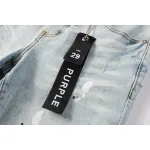 EM Sneakers Purple Brand Denim Shorts 5006