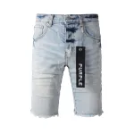 EM Sneakers Purple Brand Denim Shorts 5017