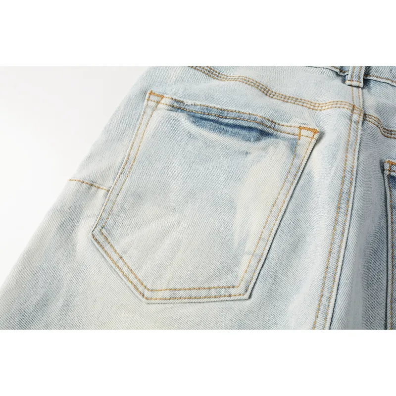 EM Sneakers Purple Brand Denim Shorts 5017