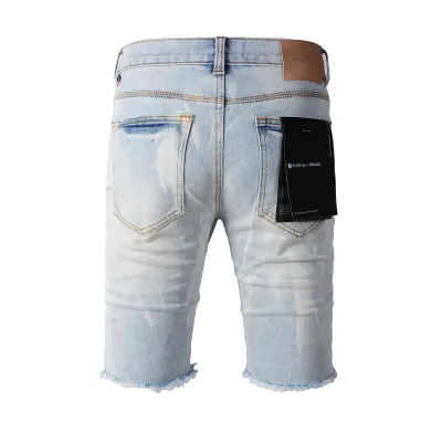 EM Sneakers Purple Brand Denim Shorts 5017 02