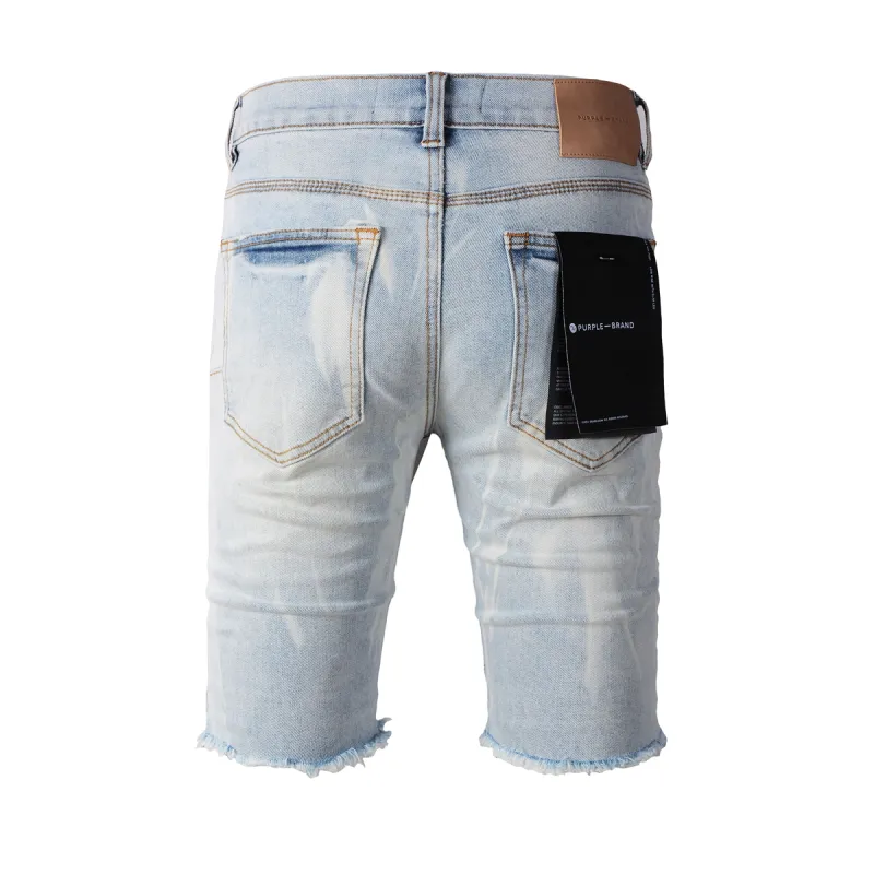 EM Sneakers Purple Brand Denim Shorts 5017