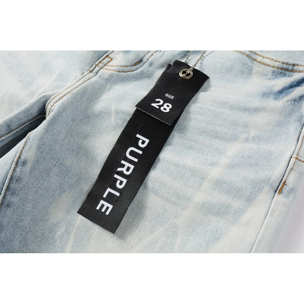 EM Sneakers Purple Brand Denim Shorts 5017