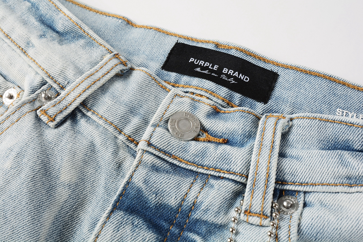 EM Sneakers Purple Brand Denim Shorts 5017