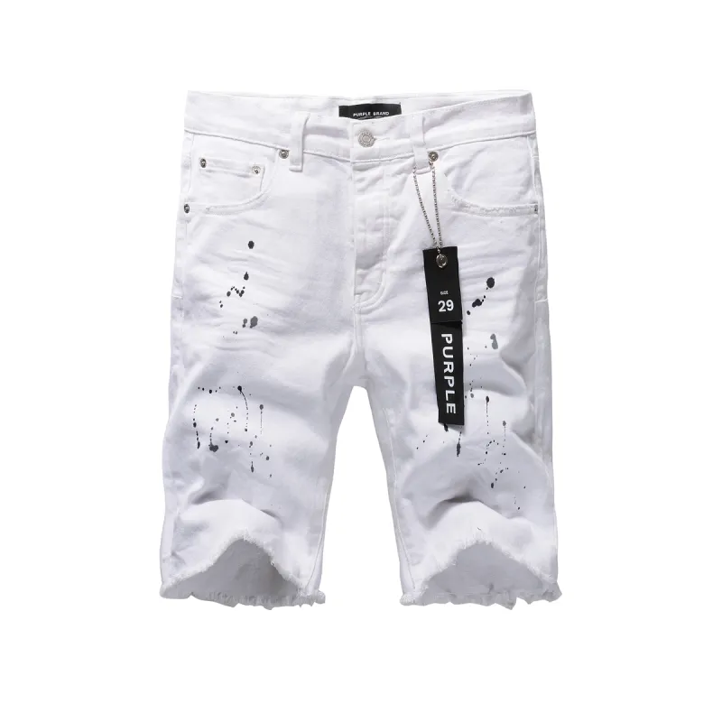 EM Sneakers Purple Brand Denim Shorts 5021