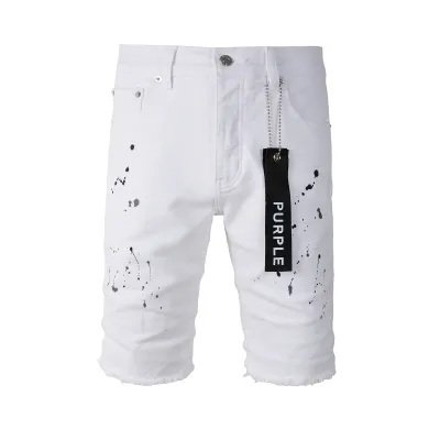 EM Sneakers Purple Brand Denim Shorts 5021 01