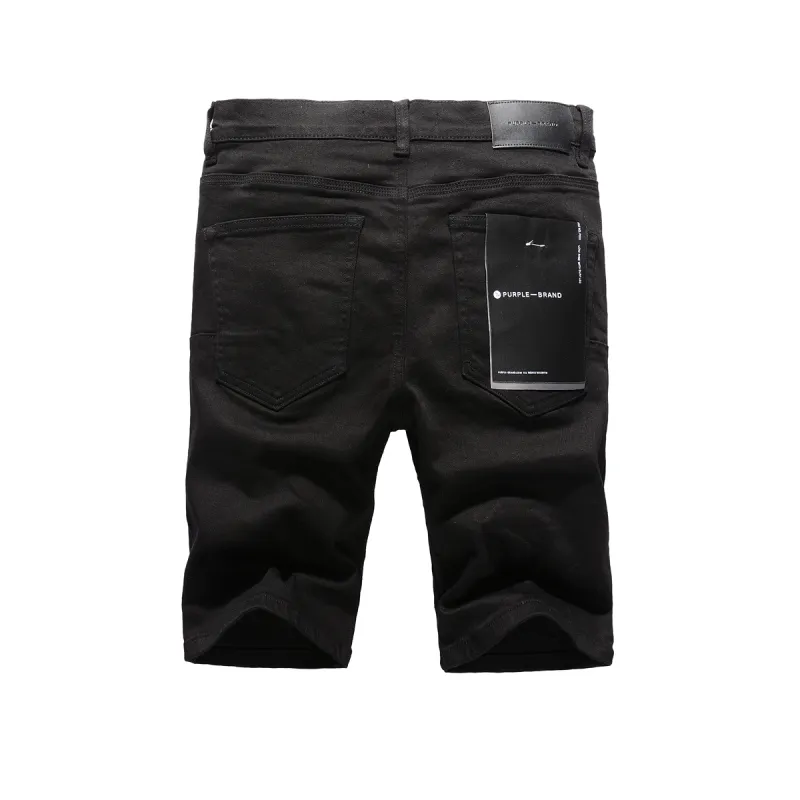EM Sneakers Purple Brand Denim Shorts 5023