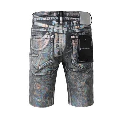 EM Sneakers Purple Brand Denim Shorts 5028 02