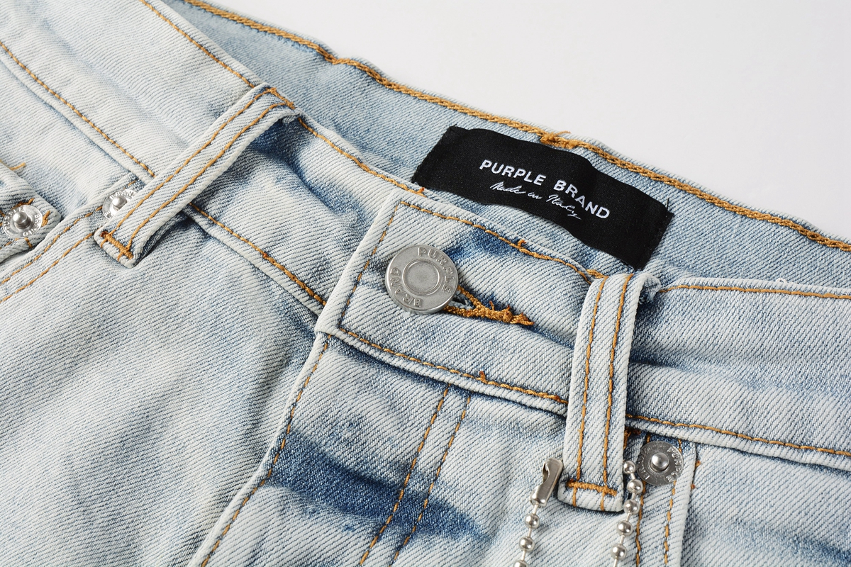 EM Sneakers Purple Brand Denim Shorts 5048