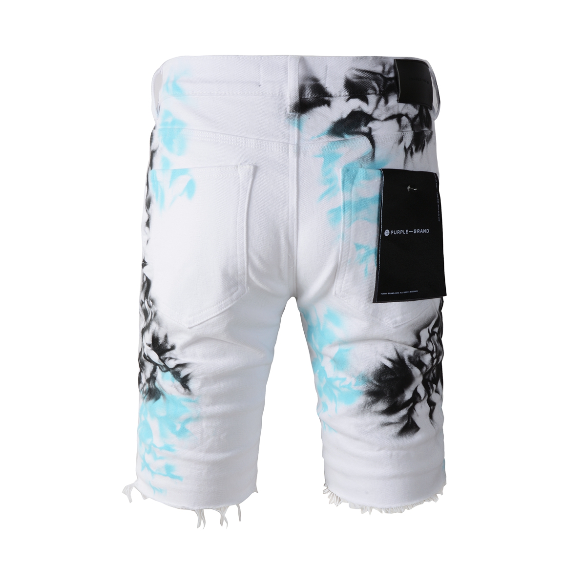 EM Sneakers Purple Brand Denim Shorts 5065