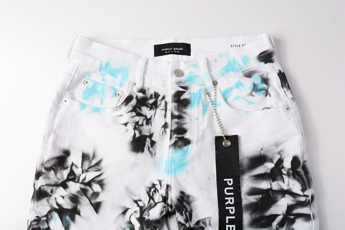 EM Sneakers Purple Brand Denim Shorts 5065