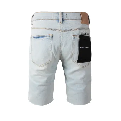 EM Sneakers Purple Brand Denim Shorts 5067 02
