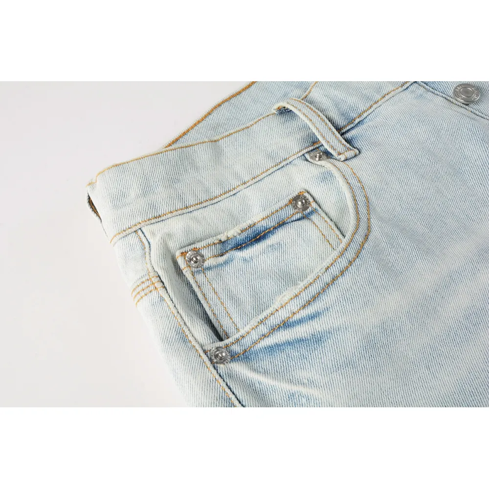 EM Sneakers Purple Brand Denim Shorts 5067