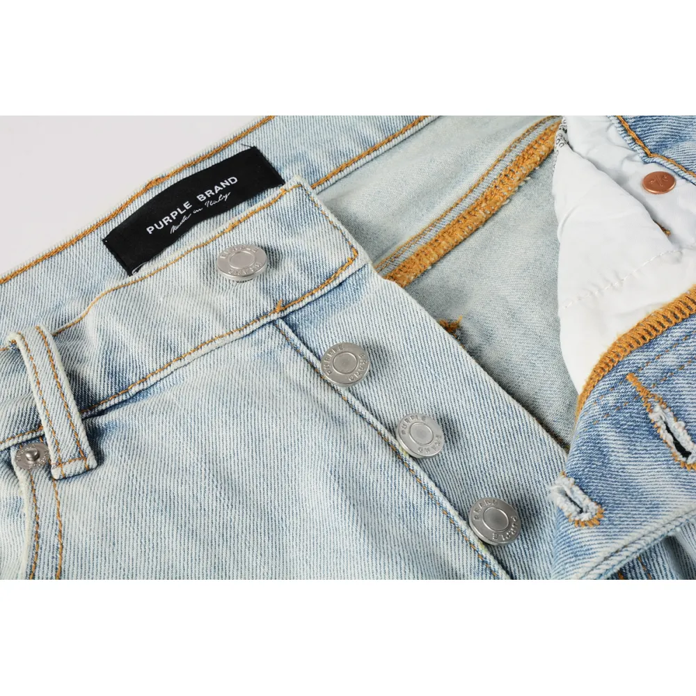EM Sneakers Purple Brand Denim Shorts 5067