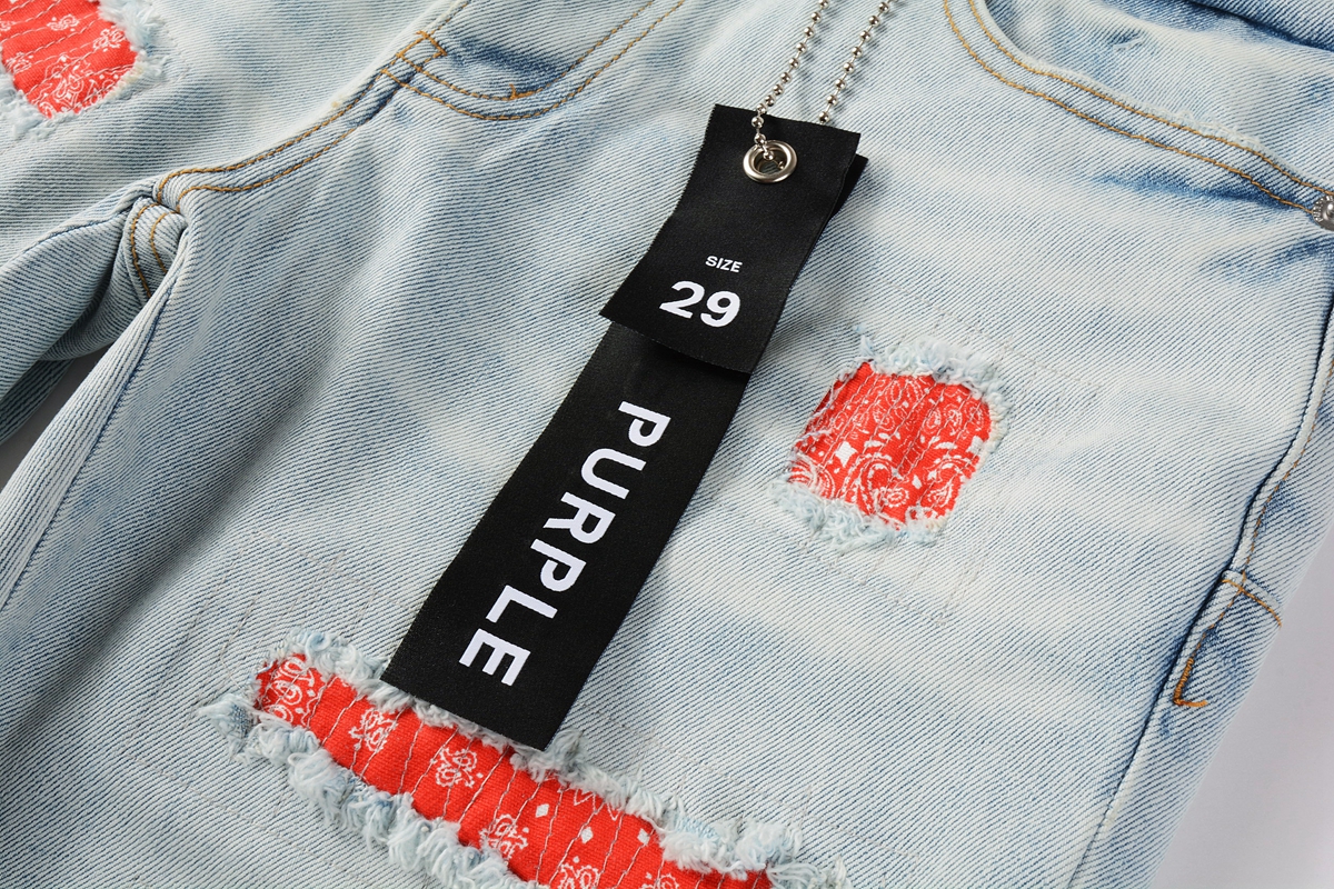 EM Sneakers Purple Brand Denim Shorts 5067