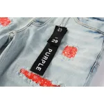 EM Sneakers Purple Brand Denim Shorts 5067