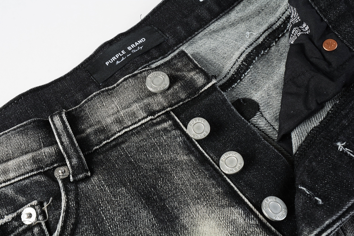 EM Sneakers Purple Brand Denim Shorts 5068