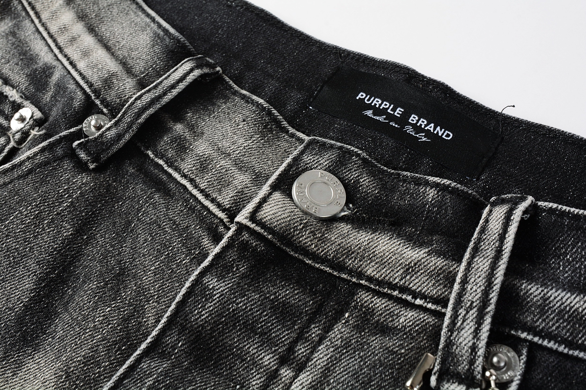 EM Sneakers Purple Brand Denim Shorts 5068