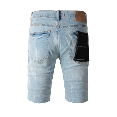 EM Sneakers Purple Brand Denim Shorts 5069 02