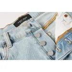 EM Sneakers Purple Brand Denim Shorts 5069