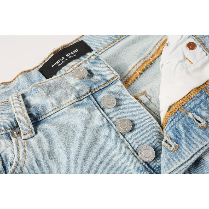 EM Sneakers Purple Brand Denim Shorts 5069