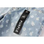 EM Sneakers Purple Brand Denim Shorts 5089