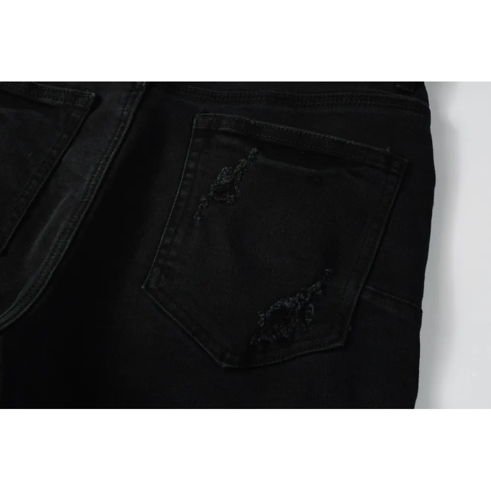 EM Sneakers Purple Brand Denim Shorts 5108