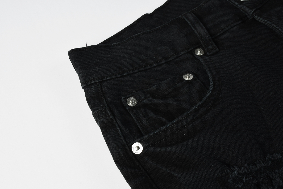 EM Sneakers Purple Brand Denim Shorts 5108