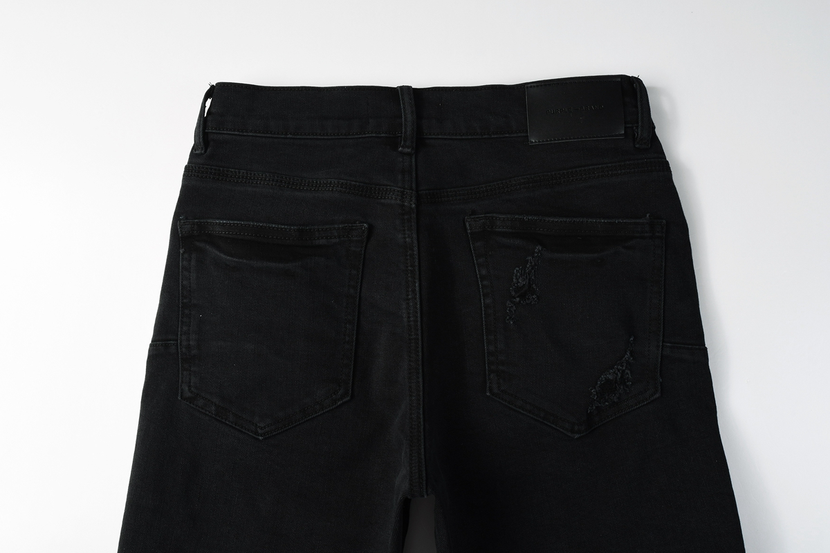 EM Sneakers Purple Brand Denim Shorts 5108