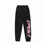 EM Sneakers Sp5der Young Thug Punk Sweatpan Black & Pink