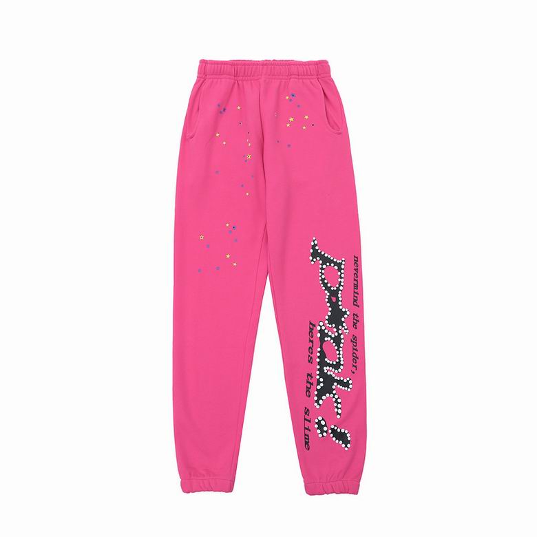 EM Sneakers Sp5der Young Thug Punk Sweatpan Black & Pink