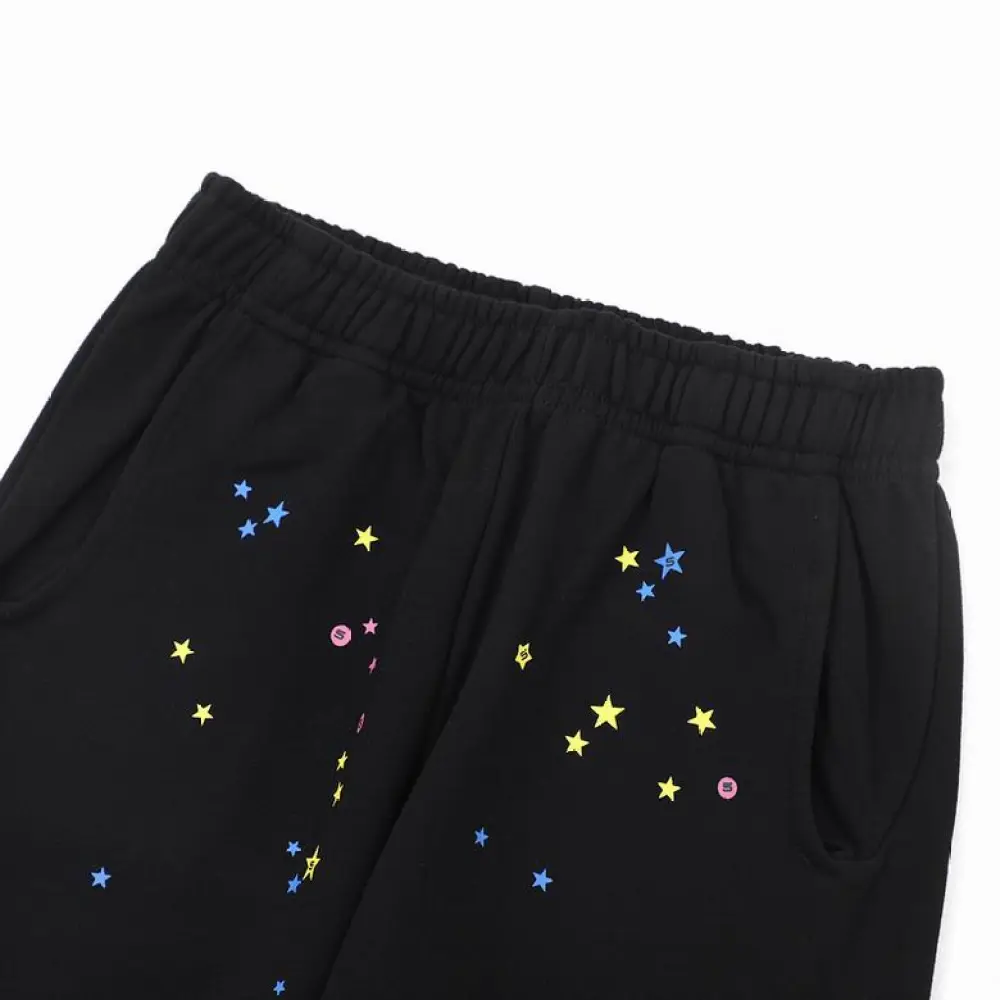 EM Sneakers Sp5der Young Thug Punk Sweatpan Black & Pink