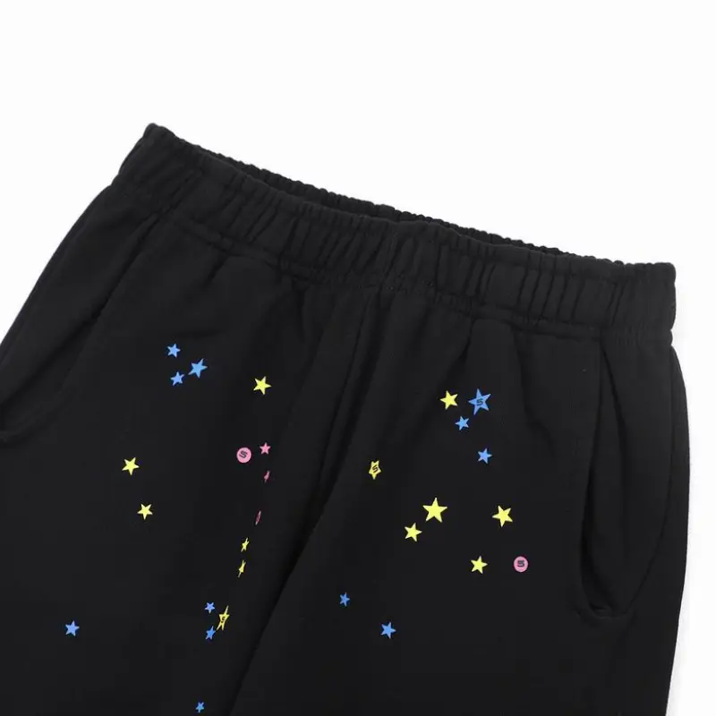 EM Sneakers Sp5der Young Thug Punk Sweatpan Black & Pink