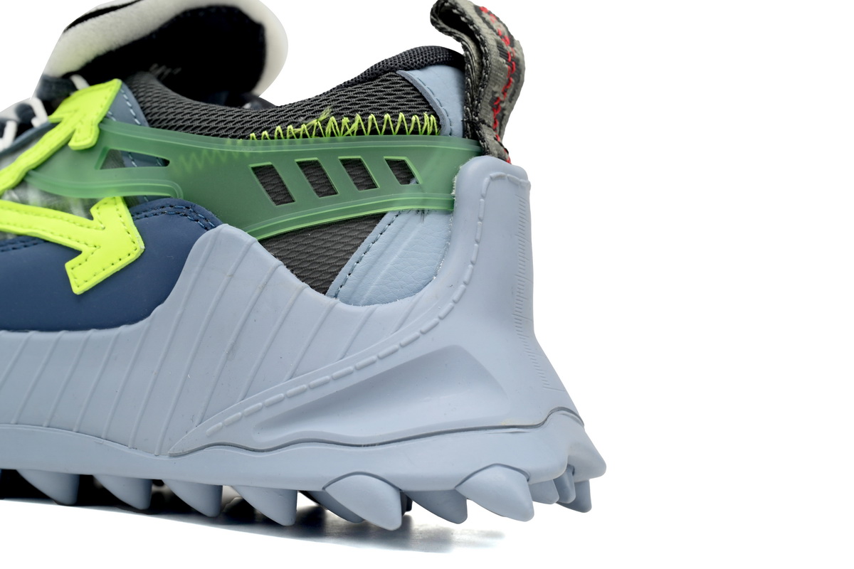 EM Sneakers OFF-WHITE Odsy-1000 Blue Yellow SS20