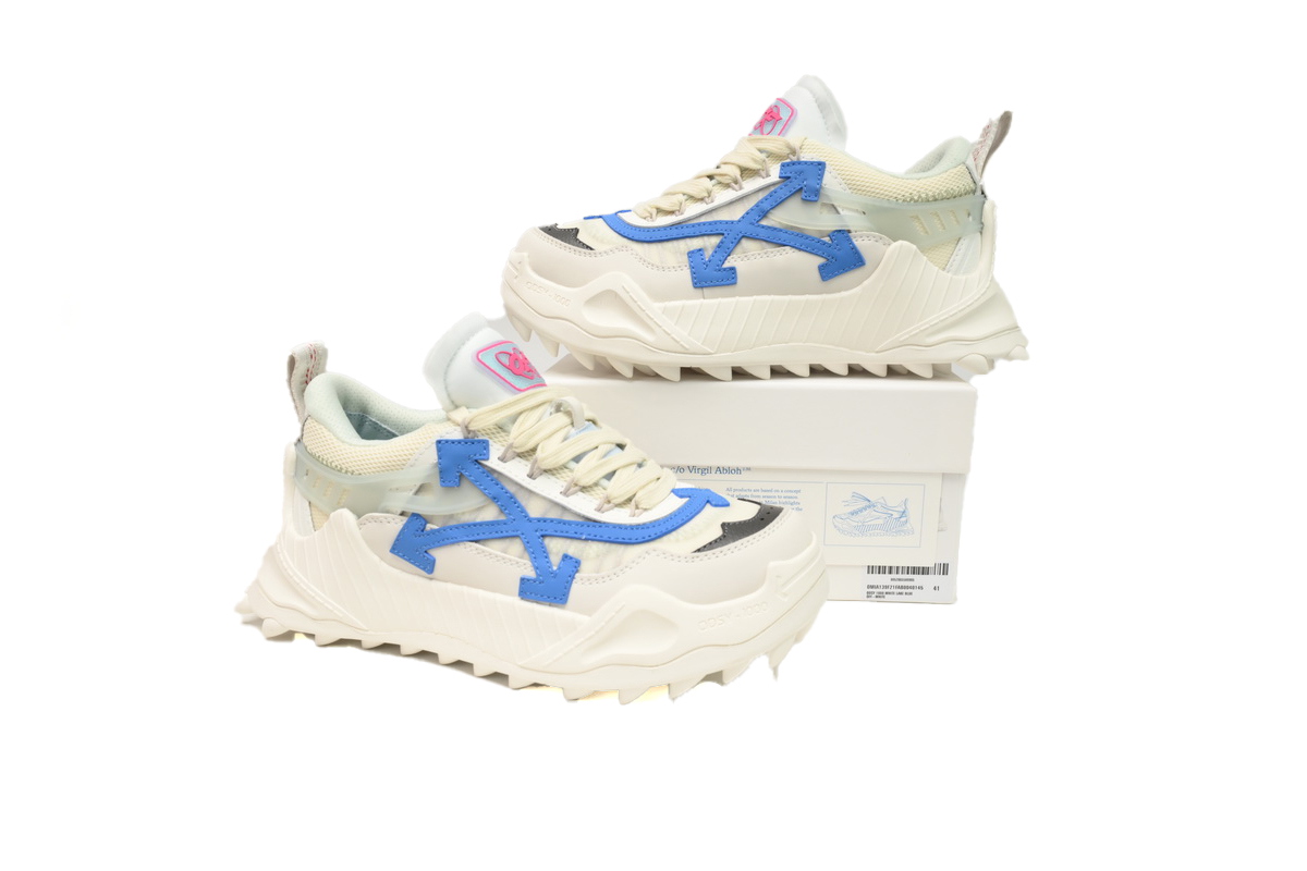 EM Sneakers OFF-WHITE Odsy-1000 White Lake Blue