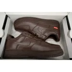 EMSneakers Nike Air Force 1 Low Supreme Baroque Brown
