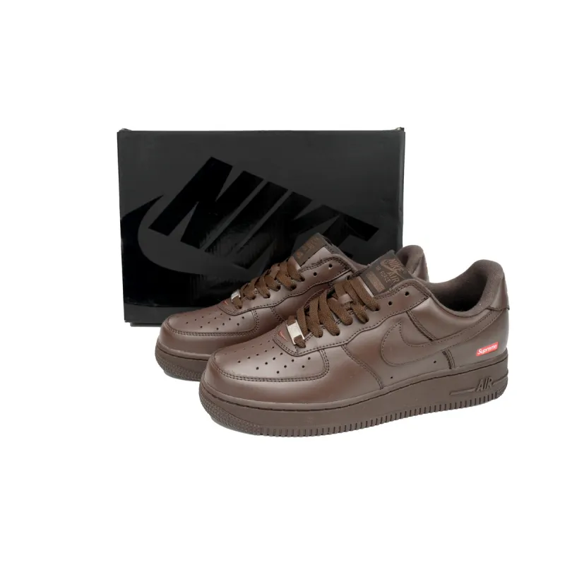 EMSneakers Nike Air Force 1 Low Supreme Baroque Brown