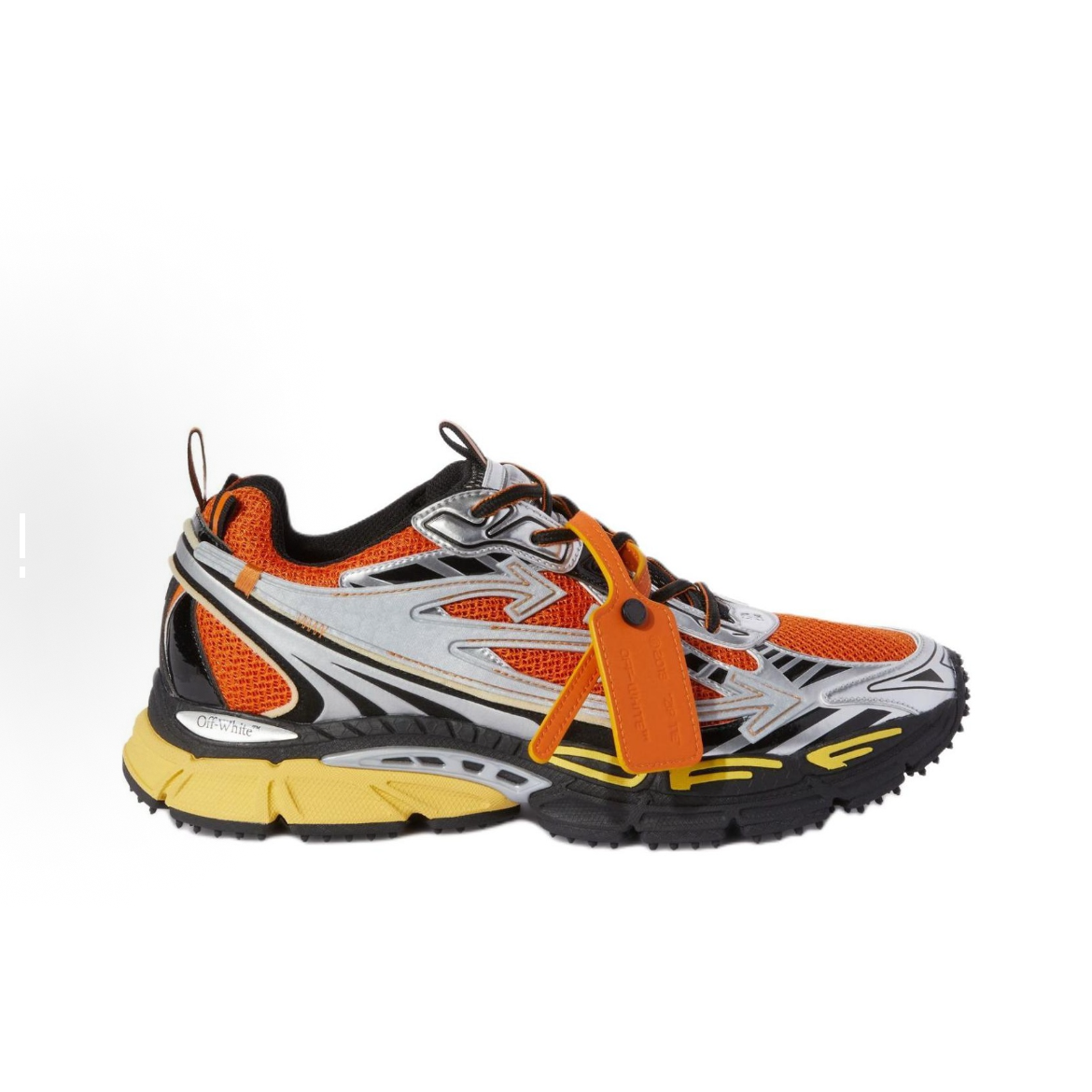 EM Sneakers OFF-WHITE Be Right Back Silver Orange