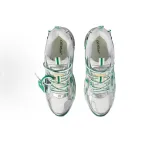 EM Sneakers OFF-WHITE Be Right Back Silver Turquoise