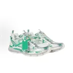 EM Sneakers OFF-WHITE Be Right Back Silver Turquoise