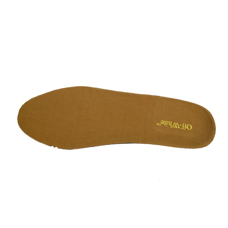 EM Sneakers OFF-WHITE Be Right Back Black Yellow