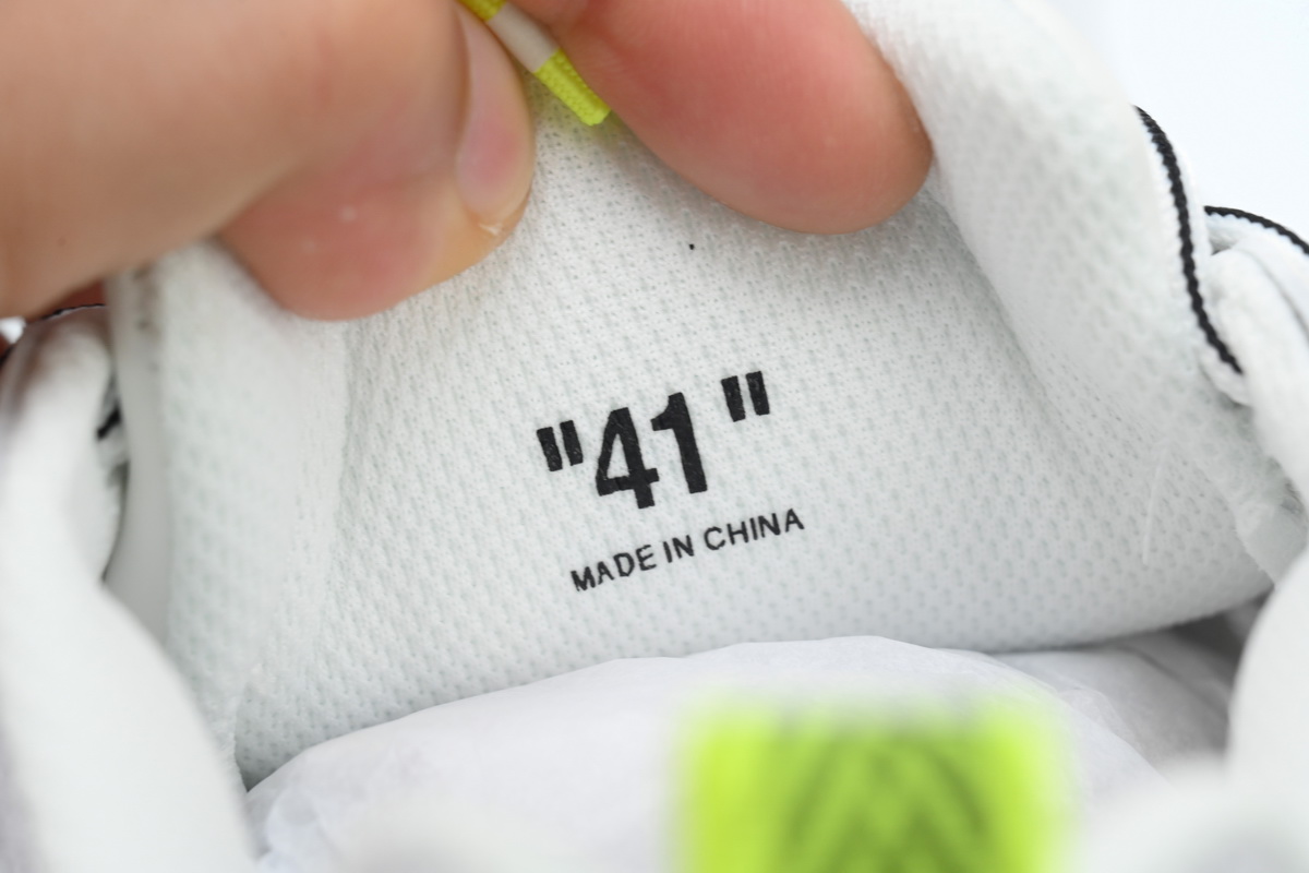 EM Sneakers OFF-WHITE Be Right Back Fluorescent Green