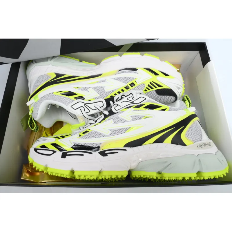 EM Sneakers OFF-WHITE Be Right Back Fluorescent Green