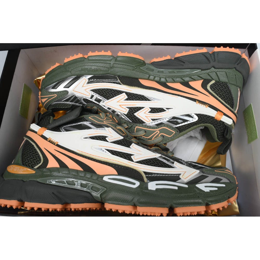 EM Sneakers OFF-WHITE Be Right Back Military Green